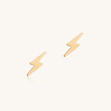 Bolt Studs | 14k Gold