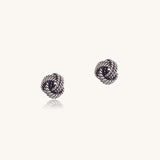 Love Knot Earrings (oxidized)
