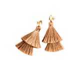 Double Take Tassel Earrings