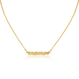 Mama Bar Cubic Zirconia Necklace