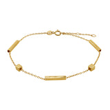tube bracelet | 10k gold