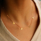 Floating Mama Necklace | 10k Gold