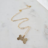 Doggie bone personalized necklace