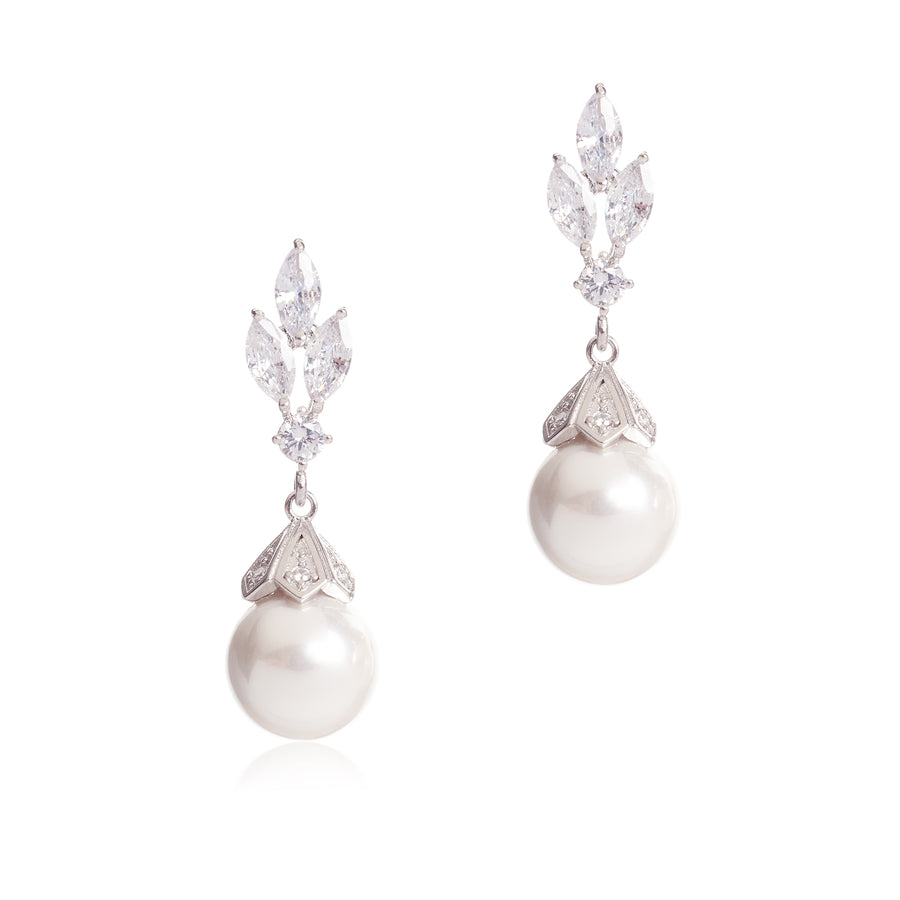 Brady pearl earrings