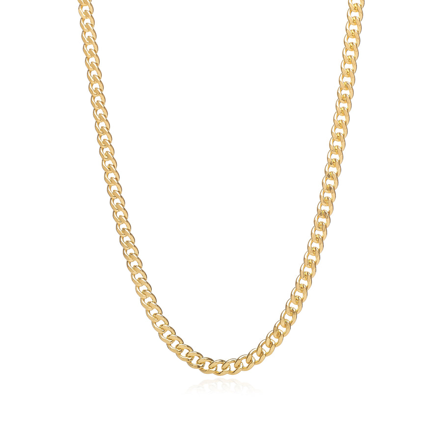 14k gold filled curb chain