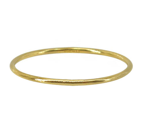 14k gold filled simple stacking ring