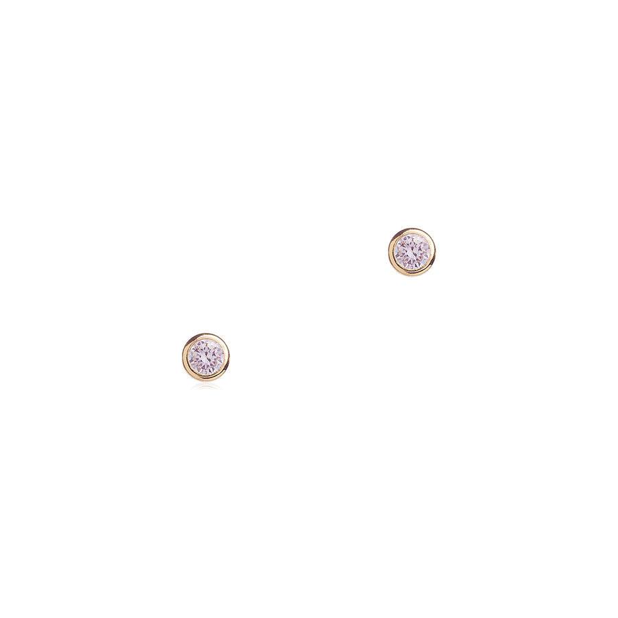 Emily Cubic Studs | 14k Gold