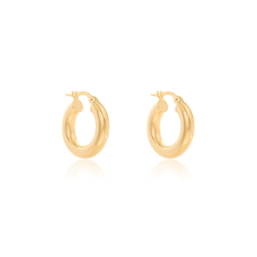 Thick Hoops | 10k Gold