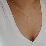 Diamond Heart Necklace | 14k Gold
