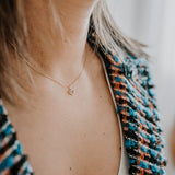 Diamond Heart Necklace | 14k Gold